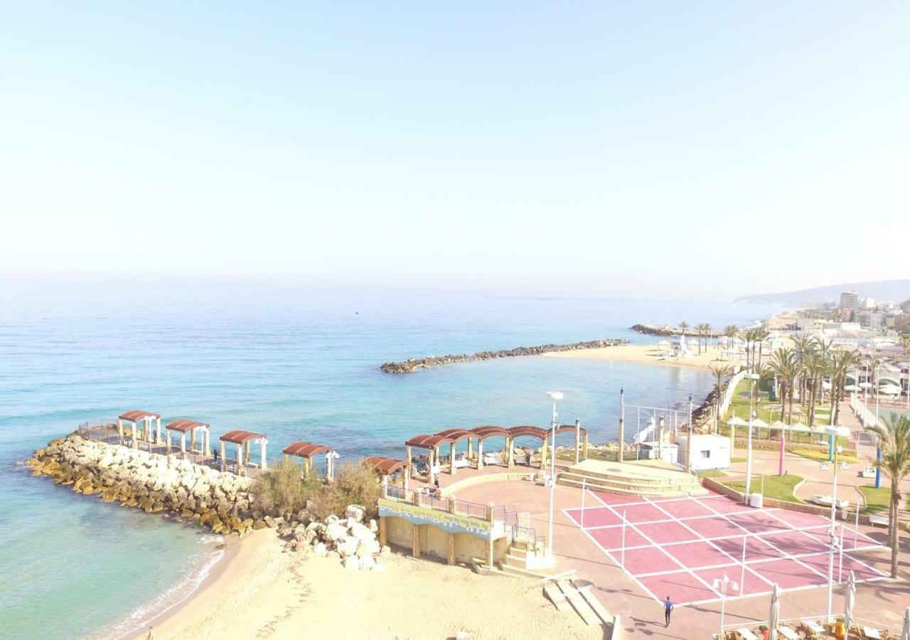 Balfour Sea View City Center Nahariya Bagian luar foto